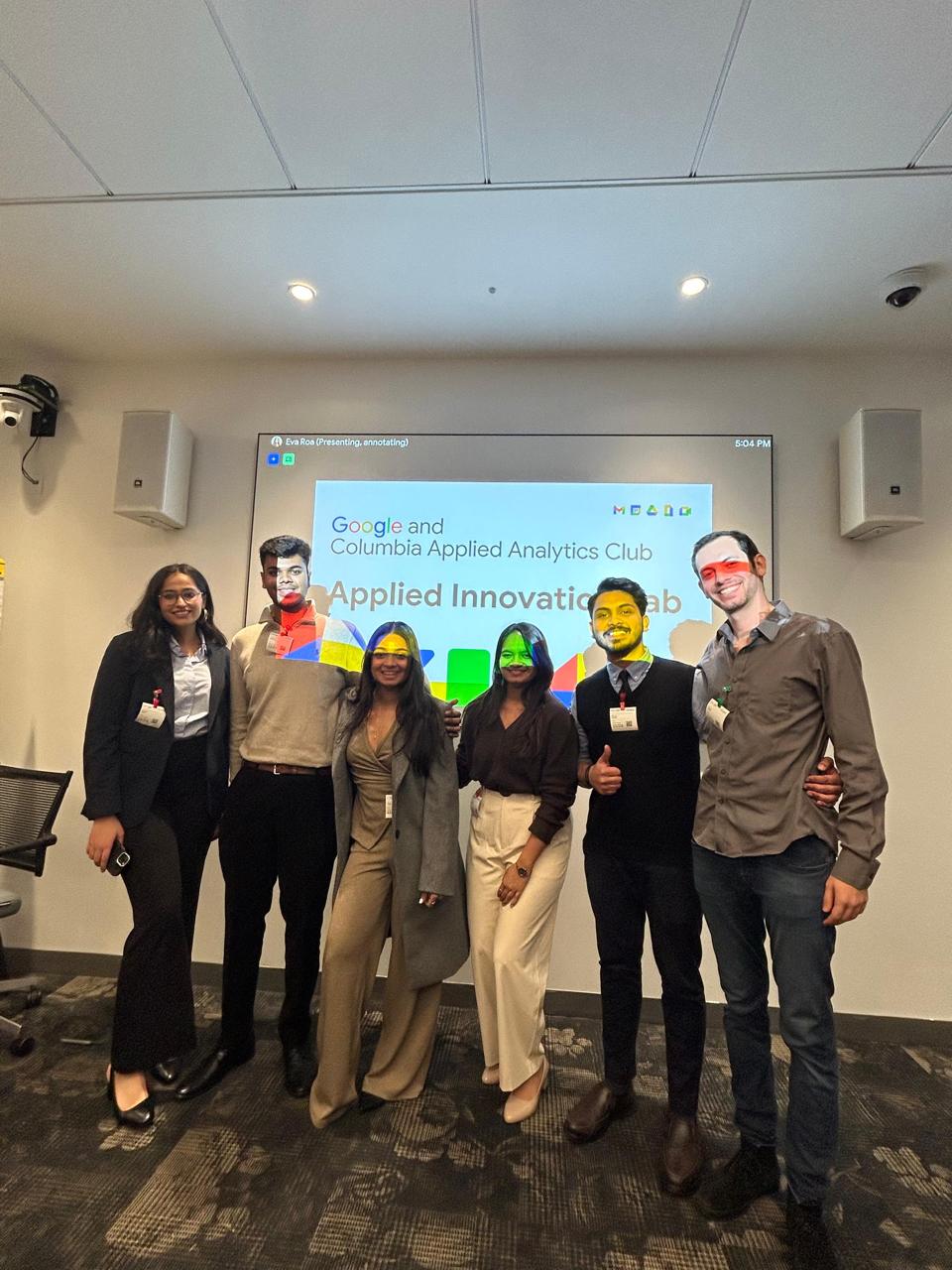 Google × Columbia Innovation Lab group photo