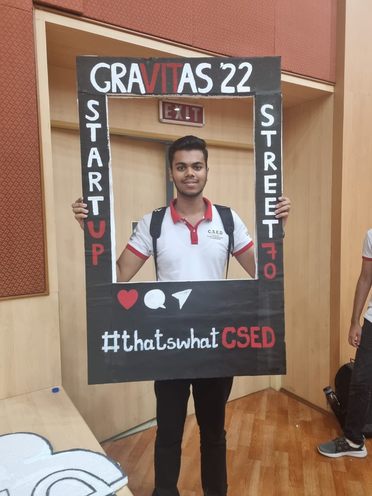 Gravitas startup zone photo